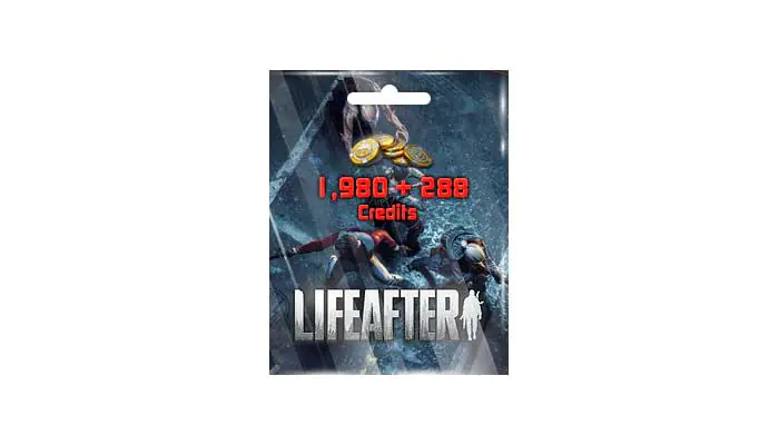 بطاقة شحن لعبة (LifeAfter) 1980 + 288 كرديت PUDDING Pay USD 29.99